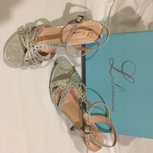 L Lorraine “Lilly” Rhinestone Heels
